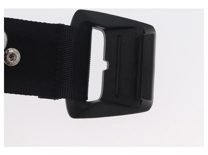 Cinturón GUCCI de nylon negro 778889 Auth BA11346V - vista 7