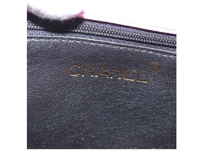 CHANEL Borsa a Spalla Matelassé Catena Camelia Tela Rosa Oro CC Auth 172461V D'oro - vista 23