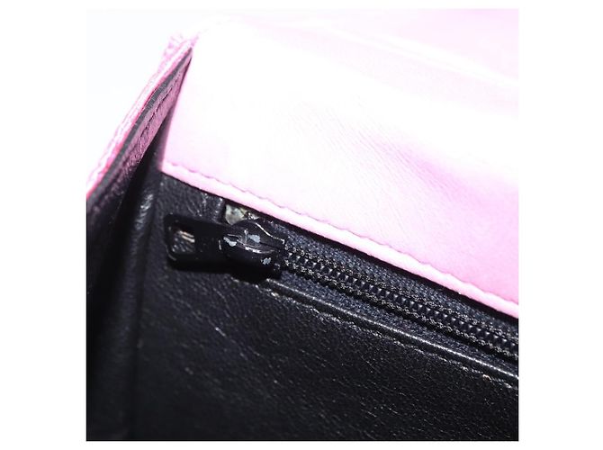 CHANEL Borsa a Spalla Matelassé Catena Camelia Tela Rosa Oro CC Auth 172461V D'oro - vista 26