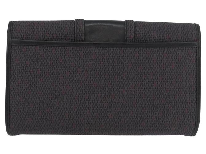 SAINT LAURENT Pochette in PVC Viola Oro Auth 174001 D'oro Porpora - vista 2