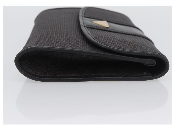 SAINT LAURENT Pochette in PVC Viola Oro Auth 174001 D'oro Porpora - vista 3