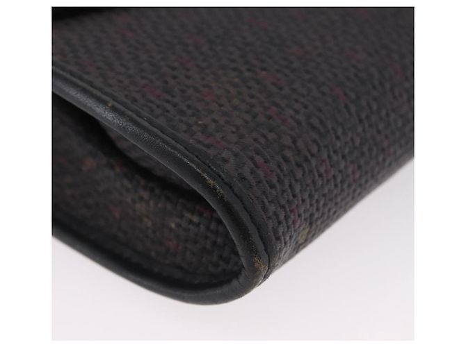 SAINT LAURENT Pochette in PVC Viola Oro Auth 174001 D'oro Porpora - vista 7