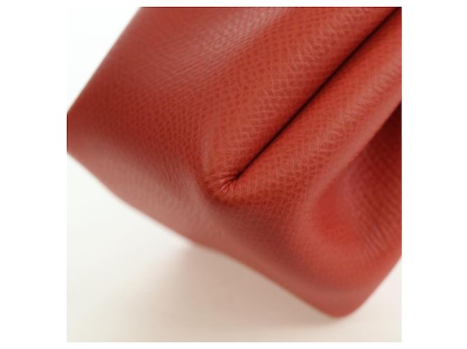 Hermès Pochette Vespa in pelle rossa HERMES Auth 166254M Rosso - vista 15