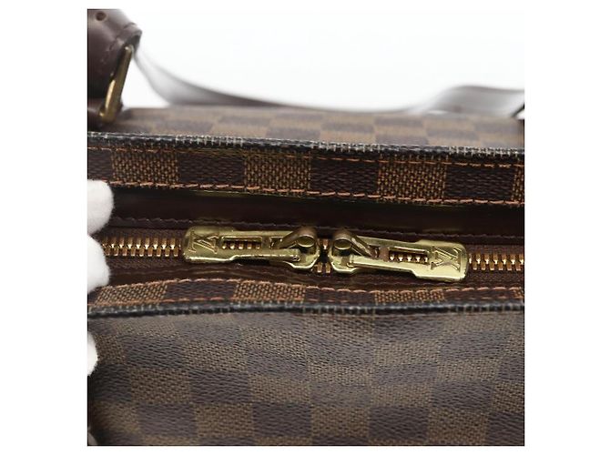 LOUIS VUITTON Borsa Tote Chelsea Damier Ebene N51119 LV Auth BA11203 - vista 17