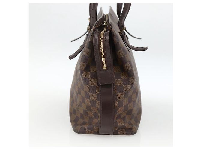 LOUIS VUITTON Borsa Tote Chelsea Damier Ebene N51119 LV Auth BA11203 - vista 3