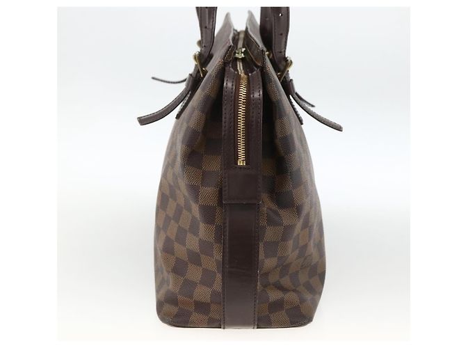 LOUIS VUITTON Borsa Tote Chelsea Damier Ebene N51119 LV Auth BA11203 - vista 4