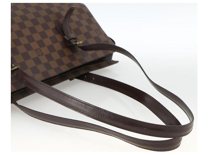 LOUIS VUITTON Borsa Tote Chelsea Damier Ebene N51119 LV Auth BA11203 - vista 7