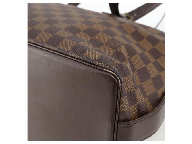 LOUIS VUITTON Borsa Tote Chelsea Damier Ebene N51119 LV Auth BA11203 - vista 9
