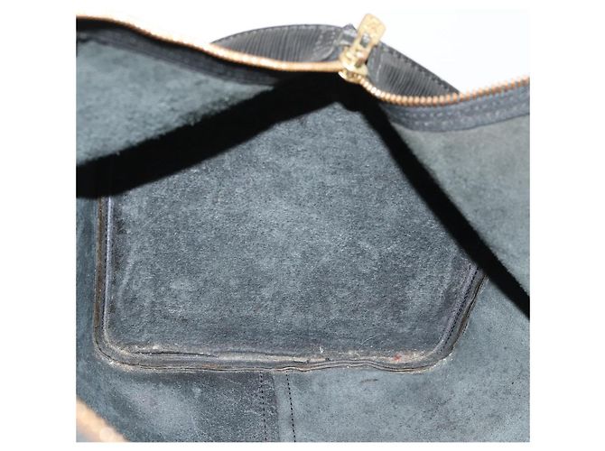LOUIS VUITTON Epi Keepall 50 Borsa Boston Nera M42962 LV Auth 169987 Nero - vista 21