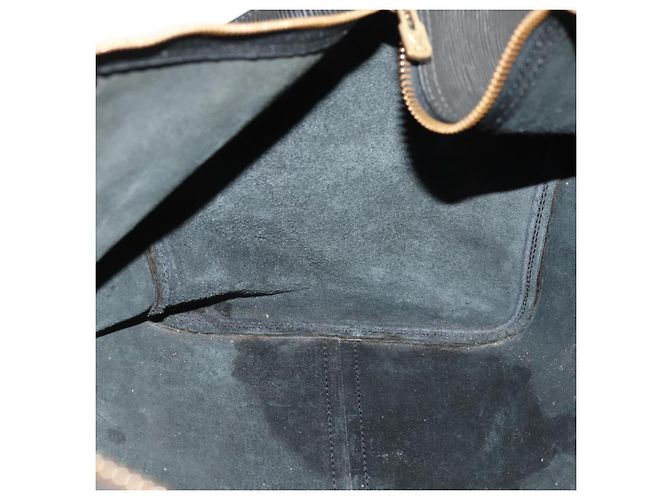 LOUIS VUITTON Epi Keepall 50 Borsa Boston Nera M42962 LV Auth 169987 Nero - vista 22