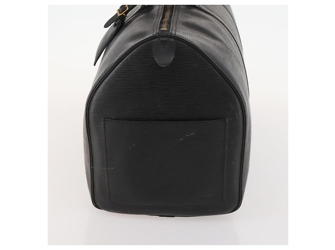 LOUIS VUITTON Epi Keepall 50 Borsa Boston Nera M42962 LV Auth 169987 Nero - vista 3