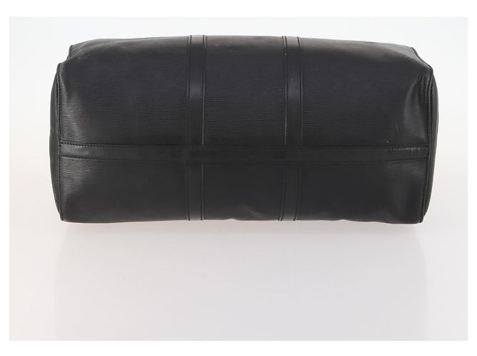LOUIS VUITTON Epi Keepall 50 Borsa Boston Nera M42962 LV Auth 169987 Nero - vista 5