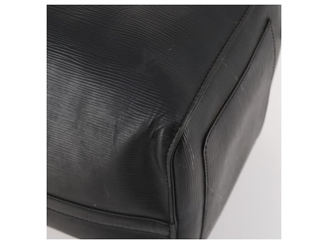 LOUIS VUITTON Epi Keepall 50 Borsa Boston Nera M42962 LV Auth 169987 Nero - vista 9