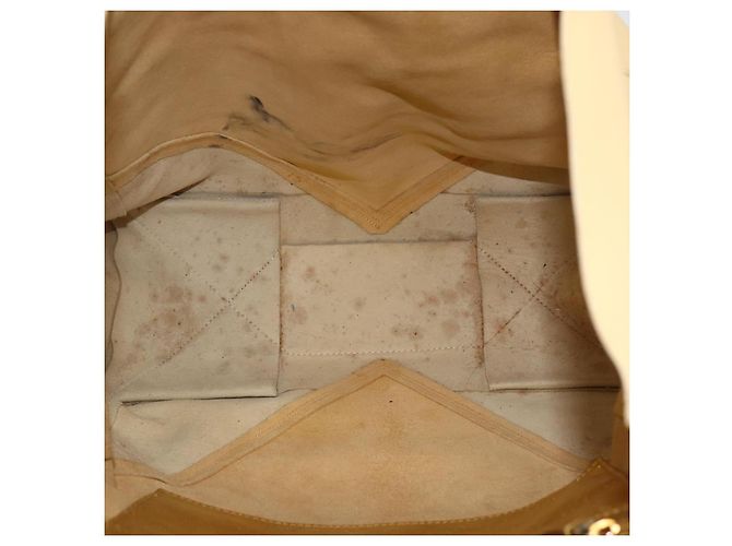 Céline Borsa Tote in Pelle Dorata Autentica 173800 D'oro - vista 11