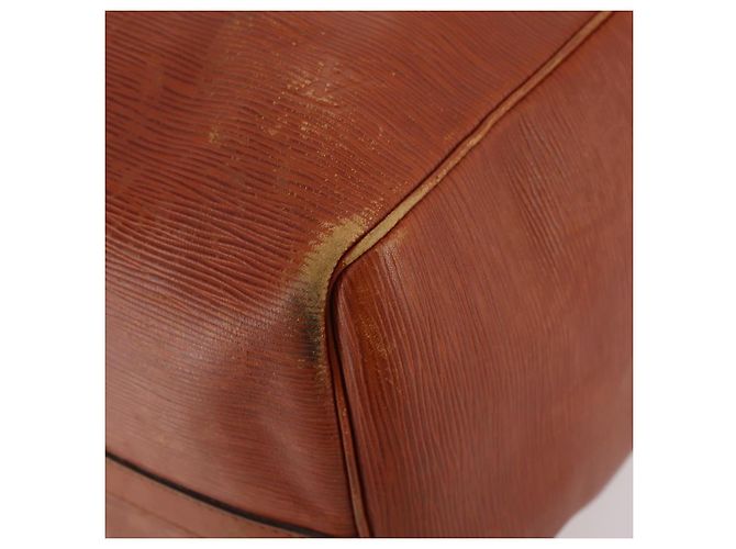 LOUIS VUITTON Epi Keepall 50 Borsa Boston Marrone M42968 LV Auth 169690 - vista 8