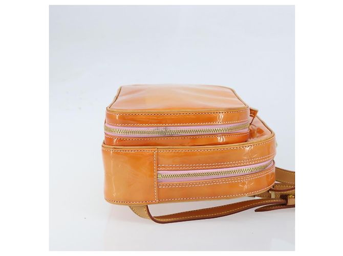 LOUIS VUITTON Vernis Marley Backpack Marshmallow Pink M91039 LV Auth BA11055 - view 3
