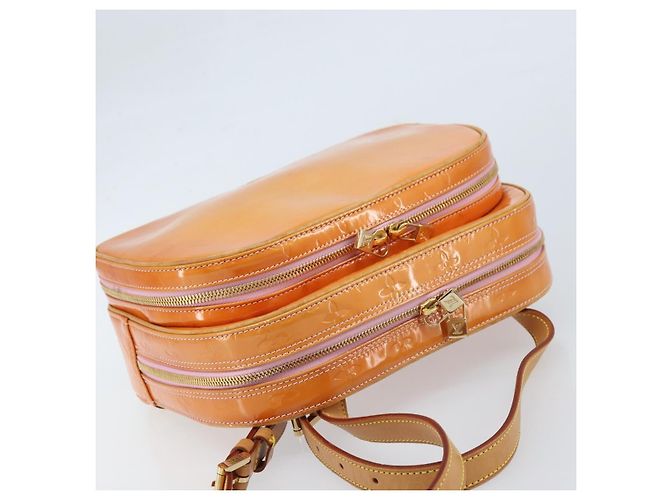 LOUIS VUITTON Vernis Marley Backpack Marshmallow Pink M91039 LV Auth BA11055 - view 6