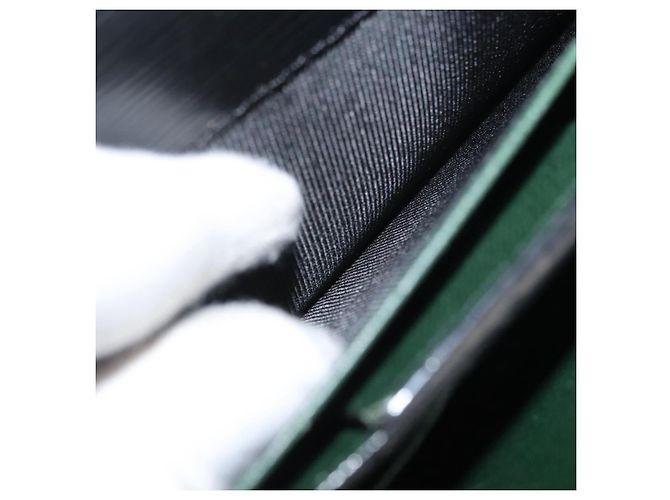 LOUIS VUITTON Cartella Consulente Epi Nera M54422 LV Auth 172775 Nero - vista 11