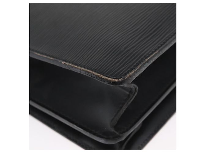 LOUIS VUITTON Cartella Consulente Epi Nera M54422 LV Auth 172775 Nero - vista 15