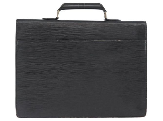 LOUIS VUITTON Cartella Consulente Epi Nera M54422 LV Auth 172775 Nero - vista 2