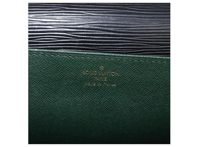 LOUIS VUITTON Cartella Consulente Epi Nera M54422 LV Auth 172775 Nero - vista 20