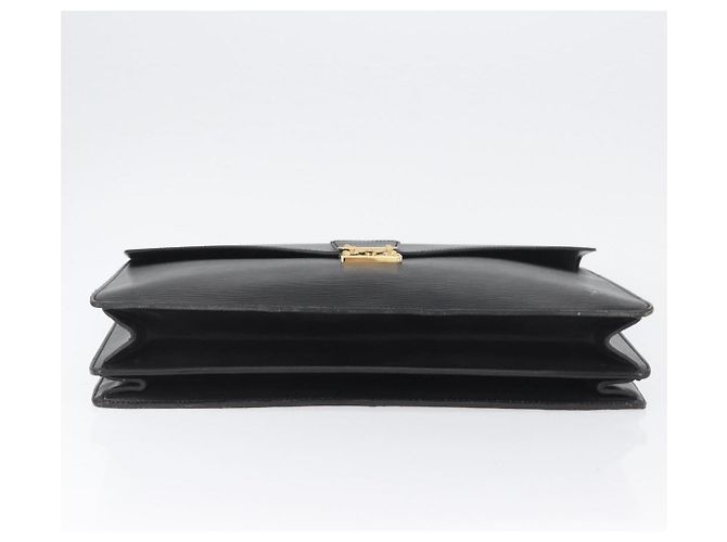 LOUIS VUITTON Cartella Consulente Epi Nera M54422 LV Auth 172775 Nero - vista 5