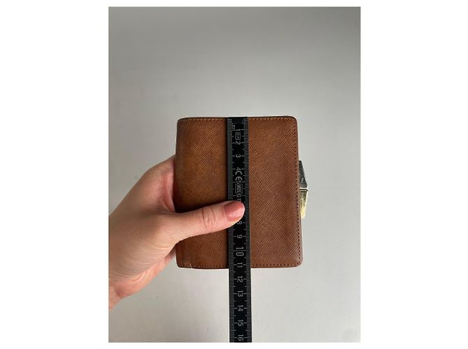 Vintage Givenchy Leather Wallet Brown - view 10