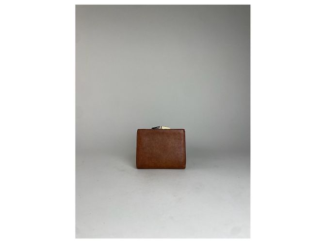 Vintage Givenchy Leather Wallet Brown - view 2