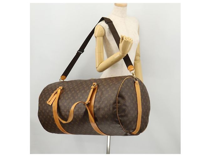 LOUIS VUITTON Borsa Boston Monogram Sac Polochon 65 2way M41222 LV Auth 171564A Monogramma - vista 26