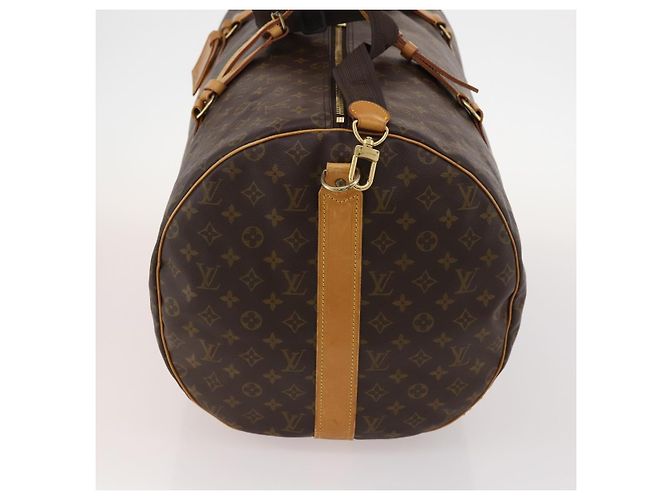 LOUIS VUITTON Borsa Boston Monogram Sac Polochon 65 2way M41222 LV Auth 171564A Monogramma - vista 3
