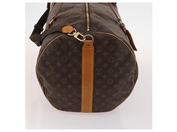 LOUIS VUITTON Borsa Boston Monogram Sac Polochon 65 2way M41222 LV Auth 171564A Monogramma - vista 4