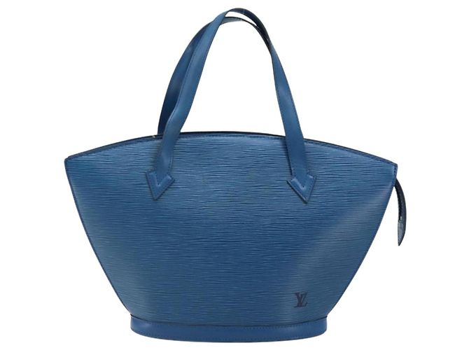 LOUIS VUITTON Borsa a Spalla Epi Saint Jacques Blu M52275 LV Auth ep13657 - vista 12