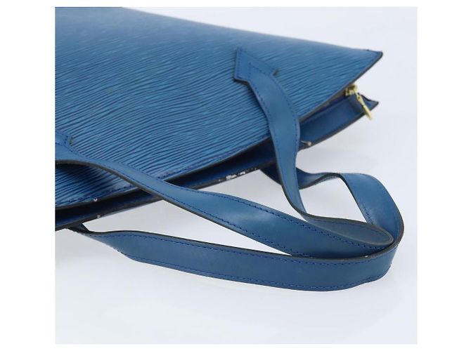 LOUIS VUITTON Borsa a Spalla Epi Saint Jacques Blu M52275 LV Auth ep13657 - vista 6