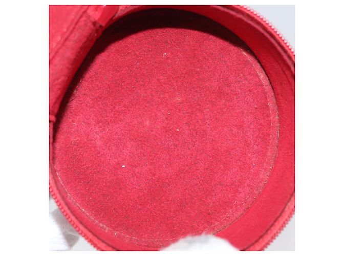 LOUIS VUITTON Epi Ecrin Bijoux 10 Boîte à Bijoux Rouge M48217 LV Auth LNZ467 - vue 12