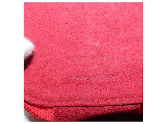 LOUIS VUITTON Epi Ecrin Bijoux 10 Boîte à Bijoux Rouge M48217 LV Auth LNZ467 - vue 9