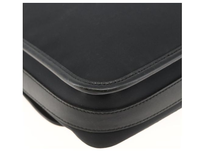 Borsa a Spalla BURBERRY Nylon Nero Argento Autentica 173971 - vista 16
