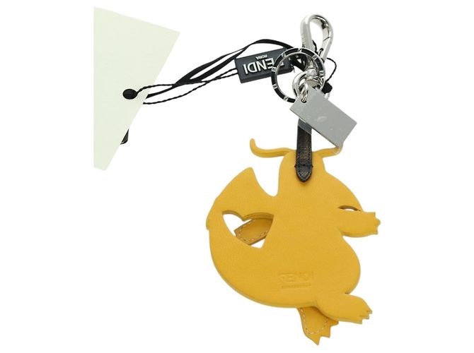 FENDI FENDI x FRGMT x POKMON Dragonite Charm Giallo Auth 167091SM - vista 6