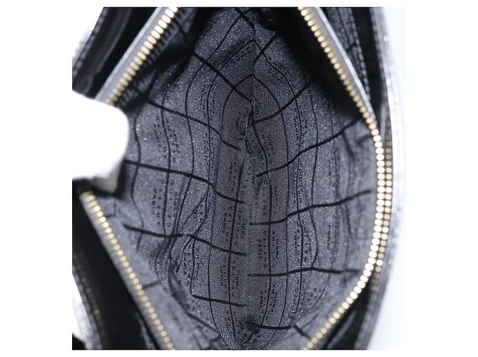 Céline Borsa a Spalla CELINE in Pelle Nera Oro Auth LNZ211 Nero D'oro - vista 22