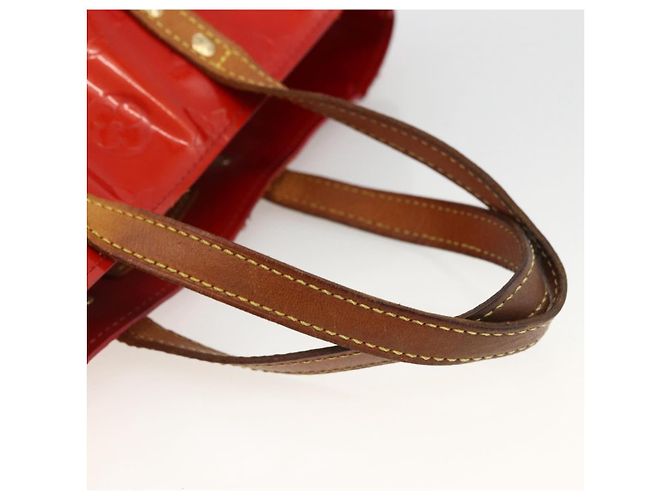 LOUIS VUITTON Borsa a Mano Monogram Vernis Reade PM Rossa M91088 LV Auth BA11201 Rosso - vista 7