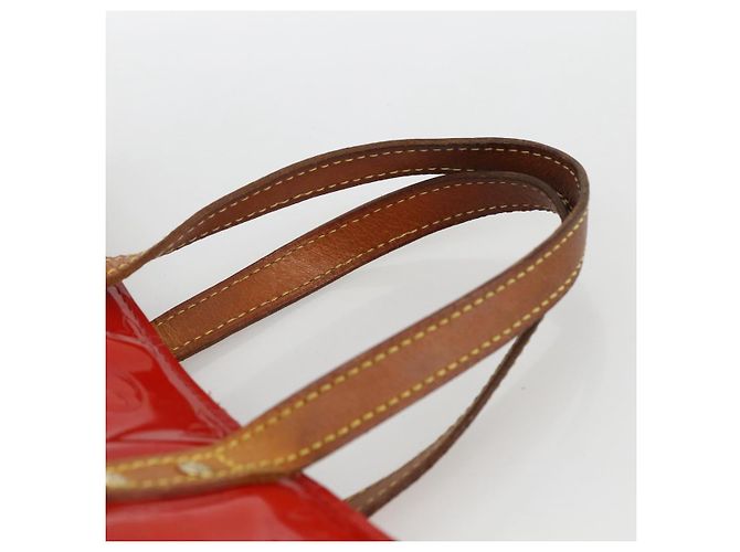 LOUIS VUITTON Borsa a Mano Monogram Vernis Reade PM Rossa M91088 LV Auth BA11201 Rosso - vista 8