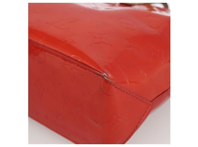 LOUIS VUITTON Borsa a Mano Monogram Vernis Reade PM Rossa M91088 LV Auth BA11201 Rosso - vista 9