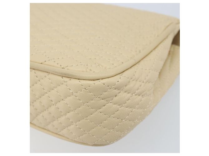 BALLY Borsa a Spalla con Catena Pelle Beige Oro Auth am10887V D'oro - vista 15
