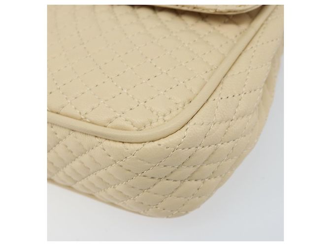 BALLY Borsa a Spalla con Catena Pelle Beige Oro Auth am10887V D'oro - vista 9