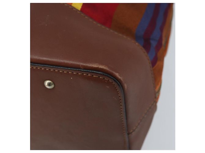 Céline CELINE Shoulder Bag Canvas Multicolor Gold Auth 172371 Multiple colors Golden - view 15