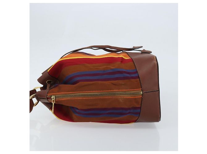 Céline CELINE Shoulder Bag Canvas Multicolor Gold Auth 172371 Multiple colors Golden - view 4
