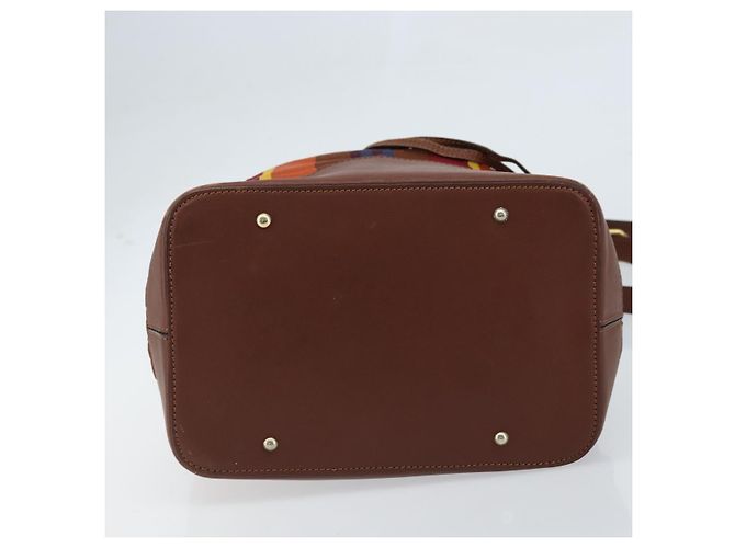 Céline CELINE Shoulder Bag Canvas Multicolor Gold Auth 172371 Multiple colors Golden - view 5