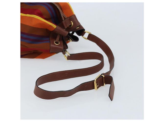 Céline CELINE Shoulder Bag Canvas Multicolor Gold Auth 172371 Multiple colors Golden - view 7