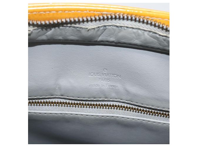 LOUIS VUITTON Borsa a Mano Houston Monogram Vernis Grigia M91053 LV Auth ep13603 Grigio - vista 10