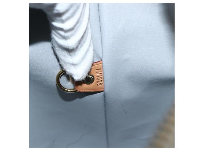 LOUIS VUITTON Borsa a Mano Houston Monogram Vernis Grigia M91053 LV Auth ep13603 Grigio - vista 12