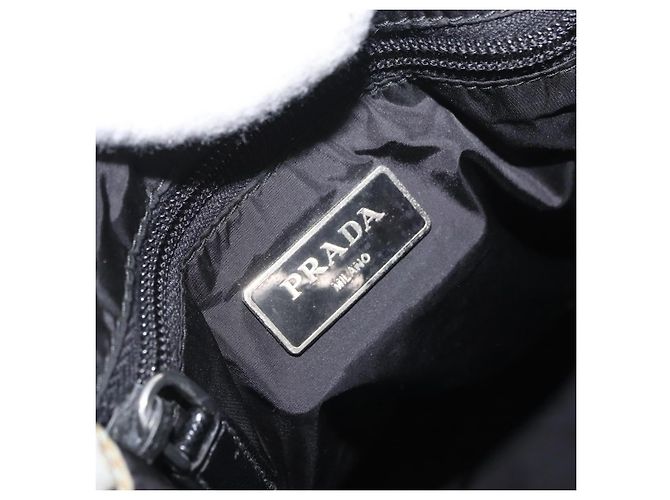 PRADA Backpack Nylon Light Blue Silver Auth LNZ330 Silvery - view 22